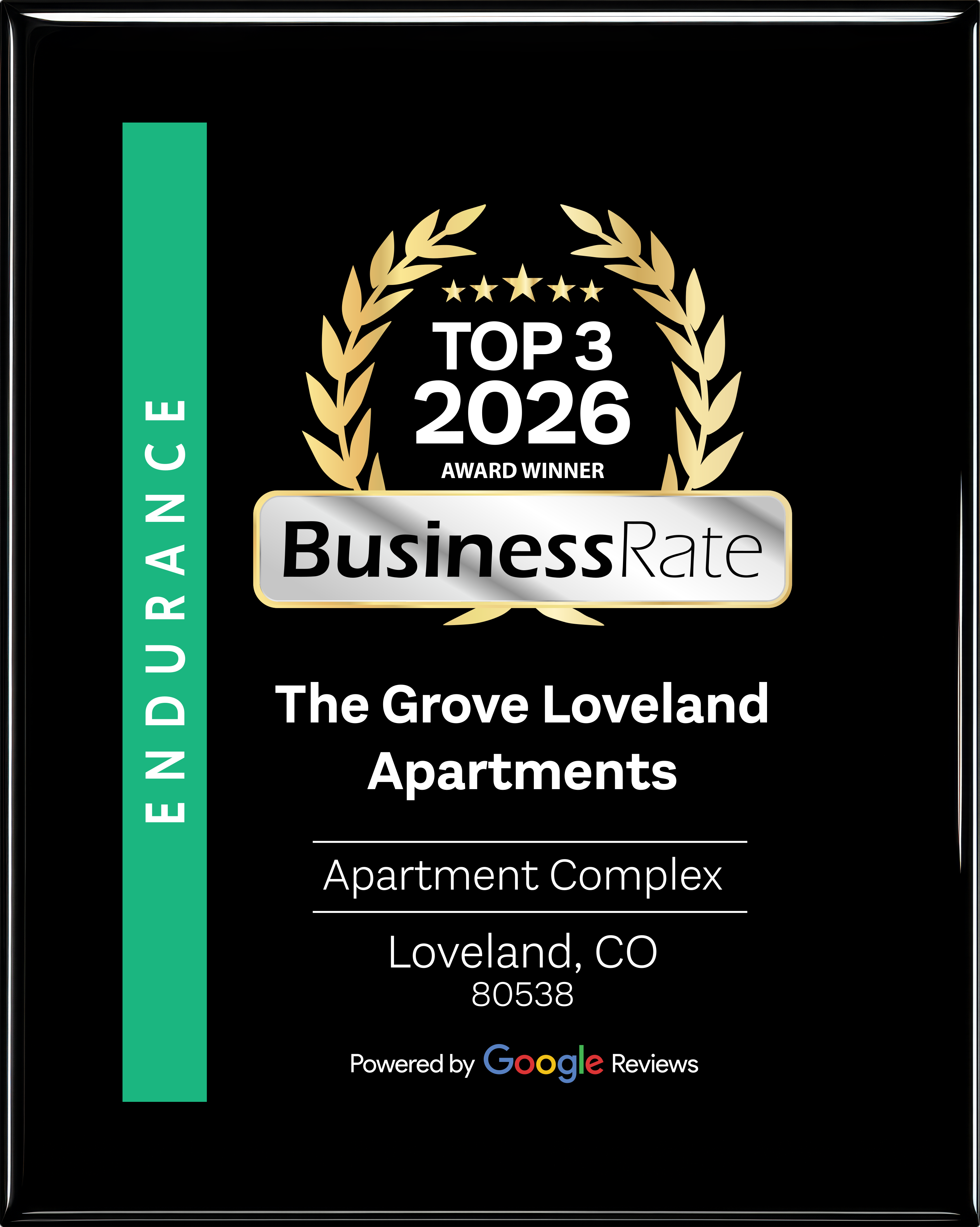 BusinessRate - Top 3 2026 Award Winner